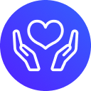 チャットサポートのアイコン